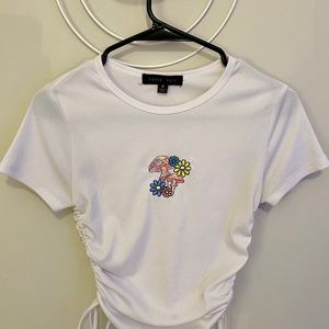 Mushroom white shirt